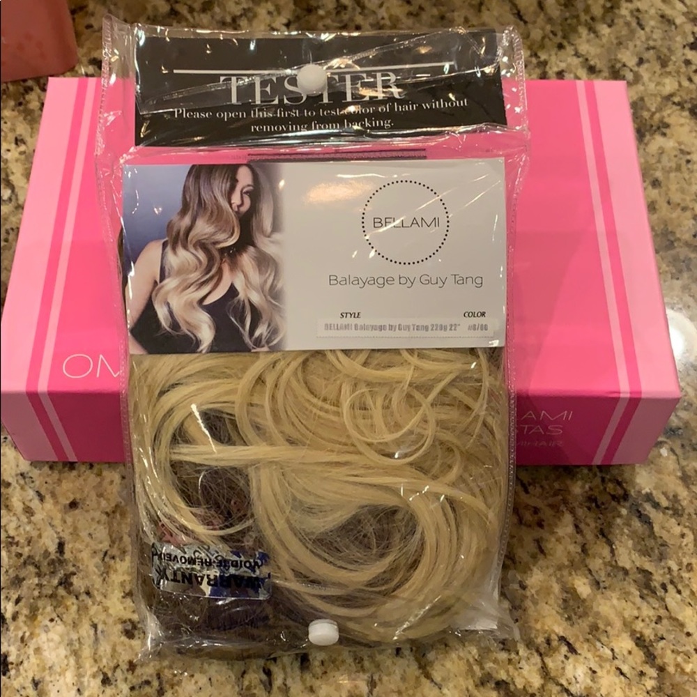 Bellami Balayage by Guy Tang 220g 22” #8/60